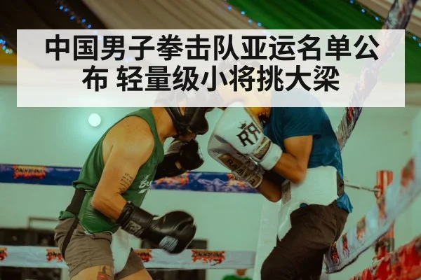 中国男子拳击队亚运名单公布 轻量级小将挑大梁